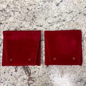 2 Cartier pouches 100% authentic NEW